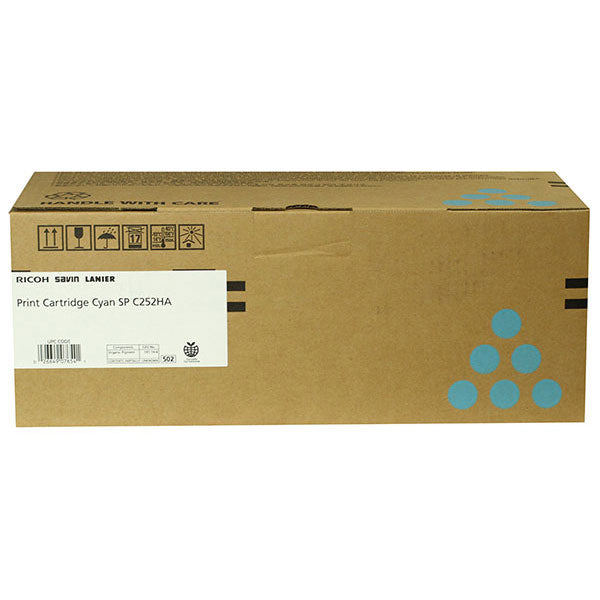 Ricoh 407654 Cyan Toner Cartridge