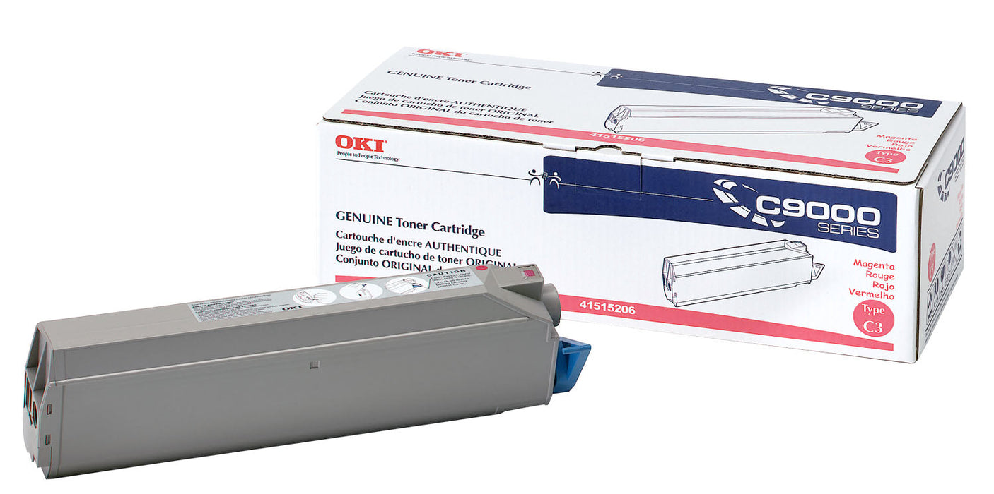 OKI 41515206 Magenta Toner Cartridge