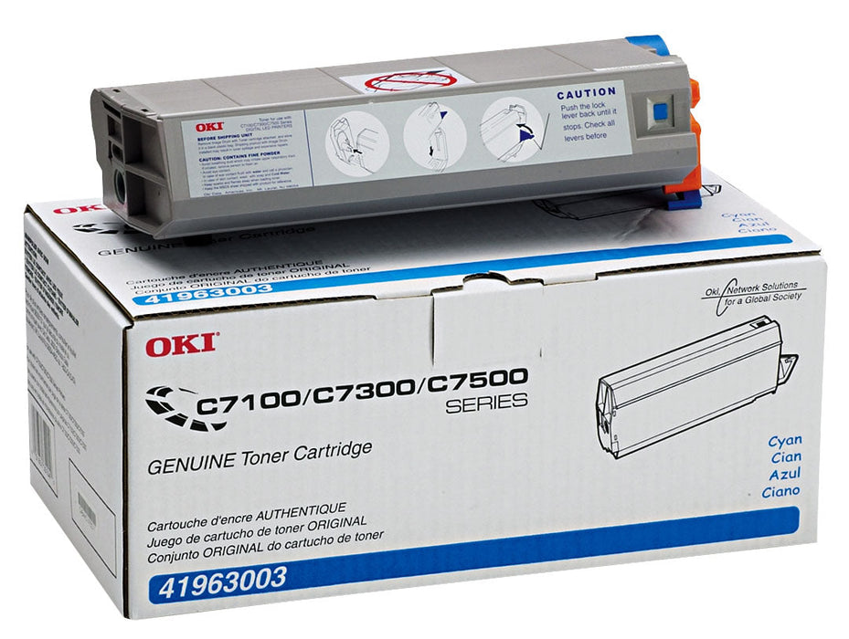 OKI 41963003 Cyan Toner Cartridge