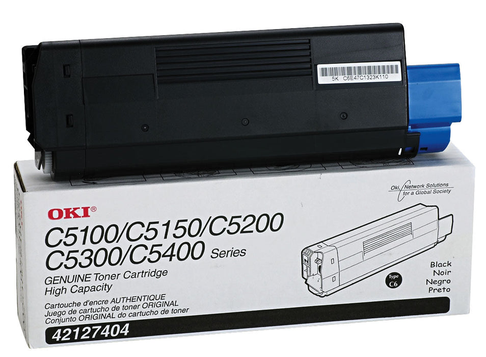 OKI 42127404 Black High Yield Toner Cartridge