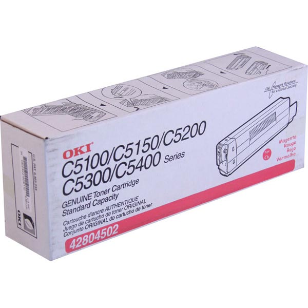 OKI 42804502 Magenta Toner Cartridge