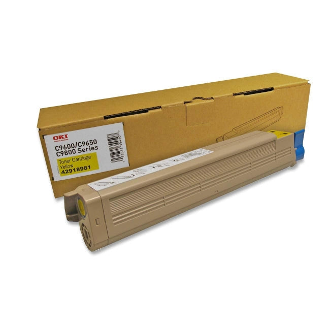 OKI 42918981 Yellow Toner Cartridge