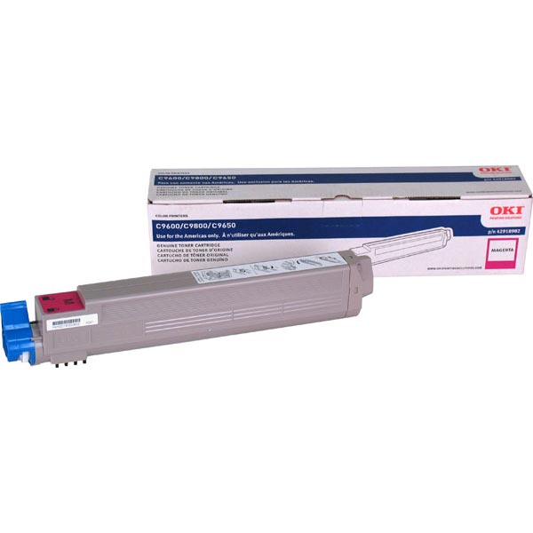 OKI 42918982 Magenta Toner Cartridge