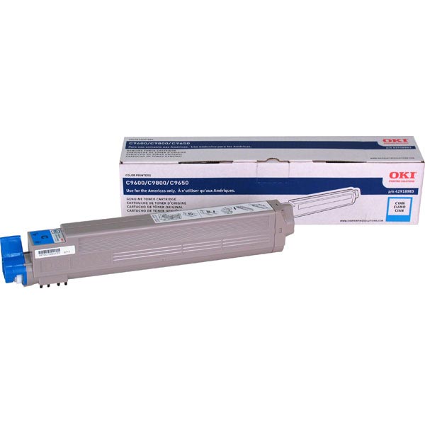 OKI 42918983 Cyan Toner Cartridge