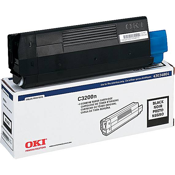 OKI 43034804 Black Toner Cartridge