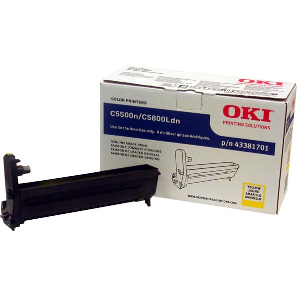 OKI 43381701 Yellow Drum Unit