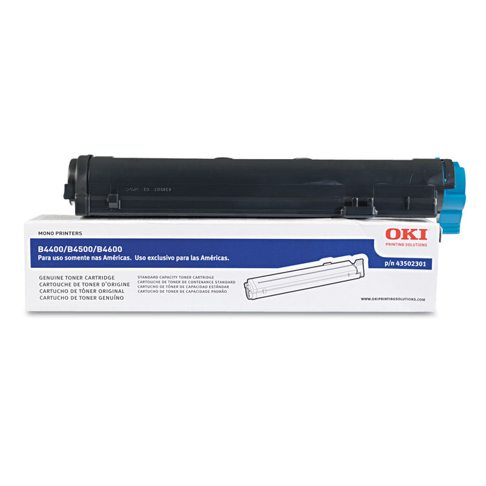 OKI 43502301 Black Toner Cartridge