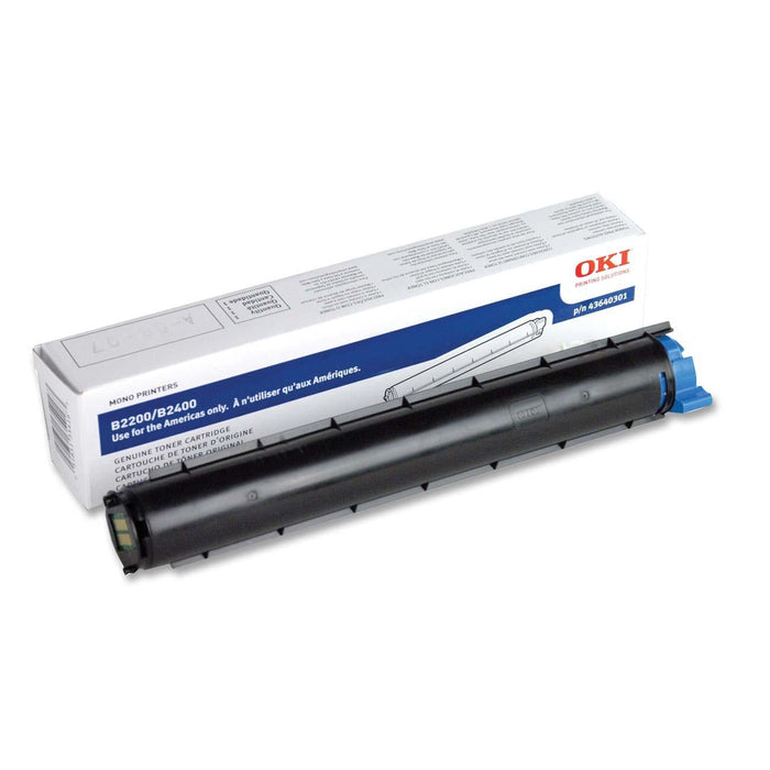 OKI 43640301 Black Toner Cartridge