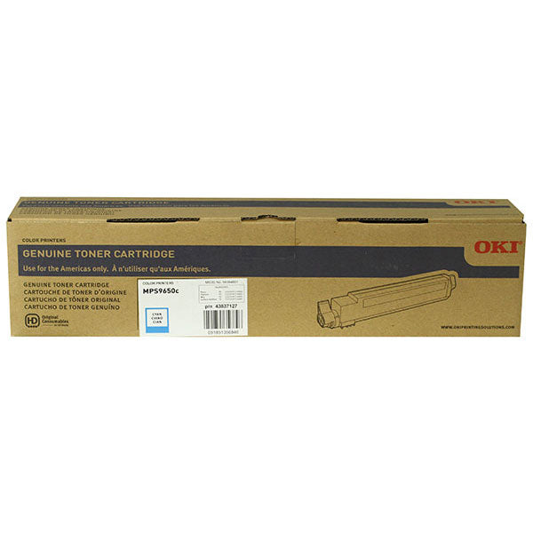 OKI 43837127 Cyan Toner Cartridge