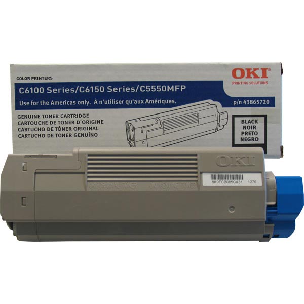OKI 43865720 Black Toner Cartridge