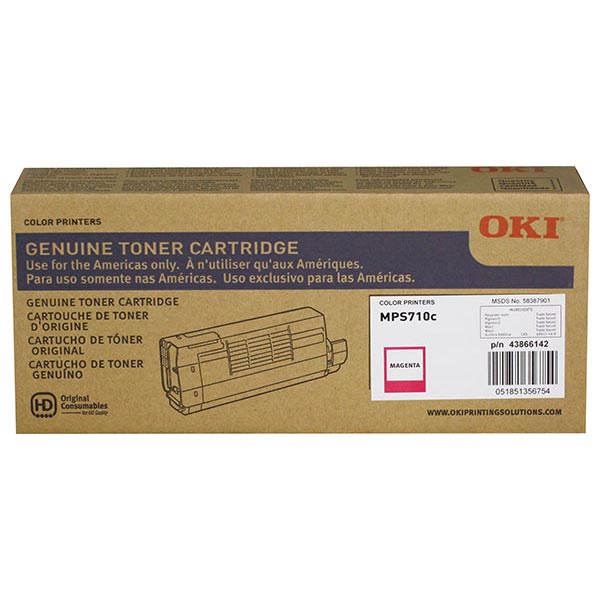 OKI 43866142 Magenta Toner Cartridge