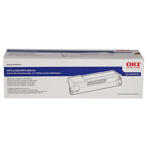 OKI 43979222 Black Toner Cartridge