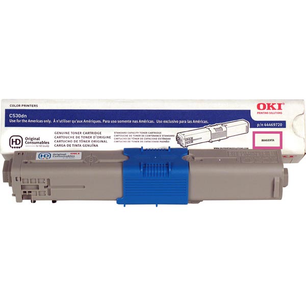 OKI 44469720 Magenta High Yield Toner Cartridge