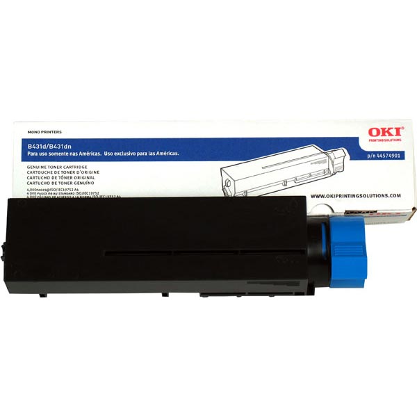 OKI 44574901 Black High Yield Toner Cartridge