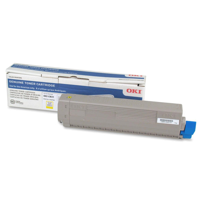 OKI 44844509 Yellow Toner Cartridge