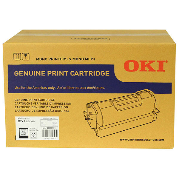 OKI 45488901 Black High Yield Toner Cartridge