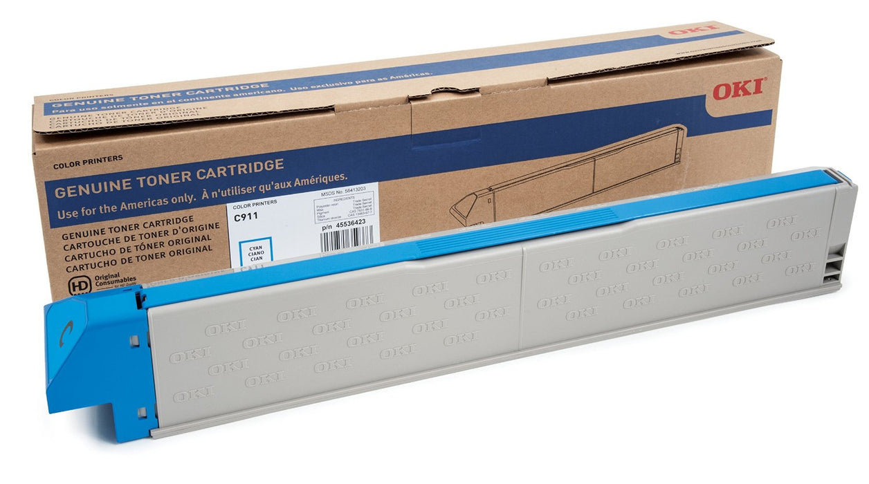 OKI 45536423 Cyan Toner Cartridge