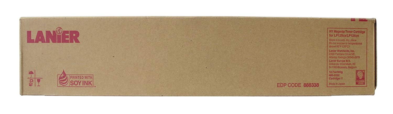 Lanier 480-0282 Magenta High Yield Toner Cartridge