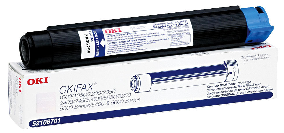OKI 52106701 Black Toner Cartridge