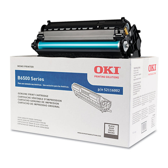 OKI 52116002 Black High Yield Toner Cartridge