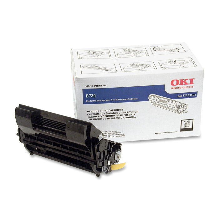 OKI 52123603 Black High Yield Toner Cartridge