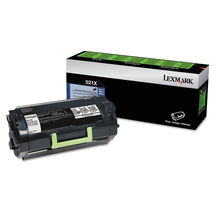 Lexmark 52D1X00 Black Extra High Yield Return Program Toner Cartridge