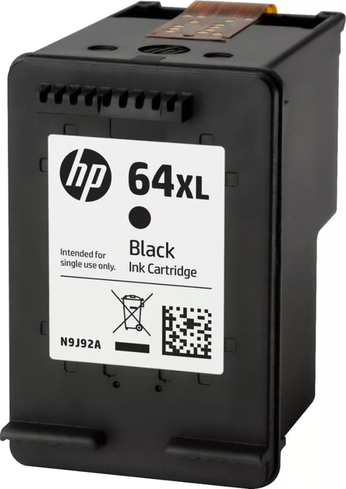 HP 64XL N9J92AN Black High Yield Ink Cartridge