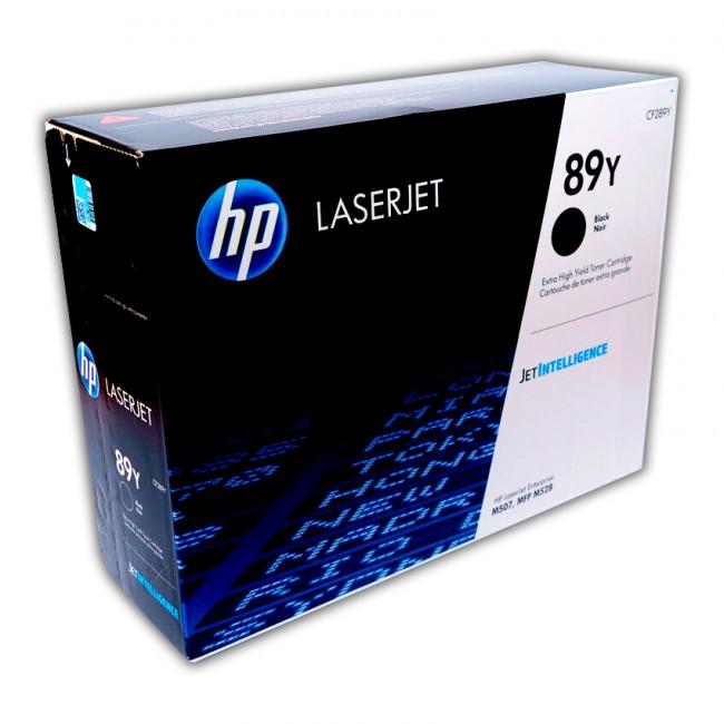 HP 89Y CF289Y Black Extra High Yield Original LaserJet Toner Cartridge – 20,000 Pages
