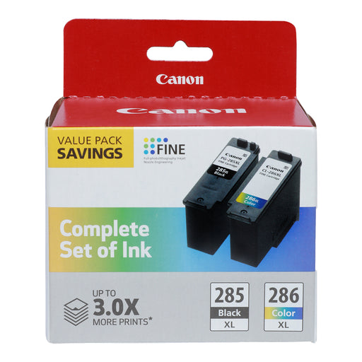 Canon PG-285 XL and CL-286 XL (6196C004) Original Ink Cartridge 2-Pack