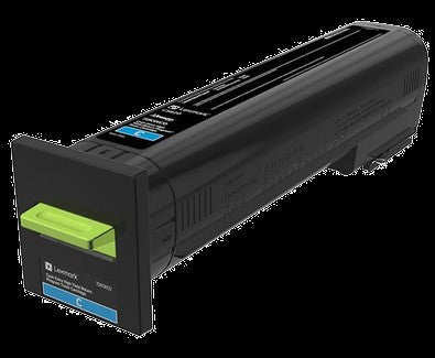 Lexmark 72K1XC0 Cyan Extra High Yield Return Program Toner Cartridge
