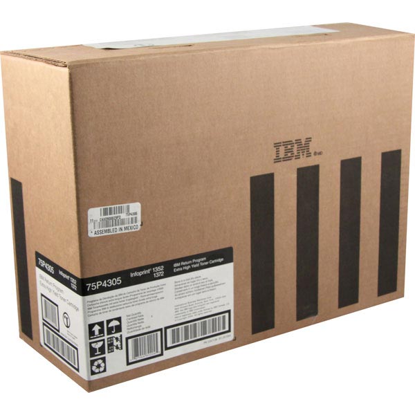 IBM 75P4305 Black Extra High Yield Toner Cartridge