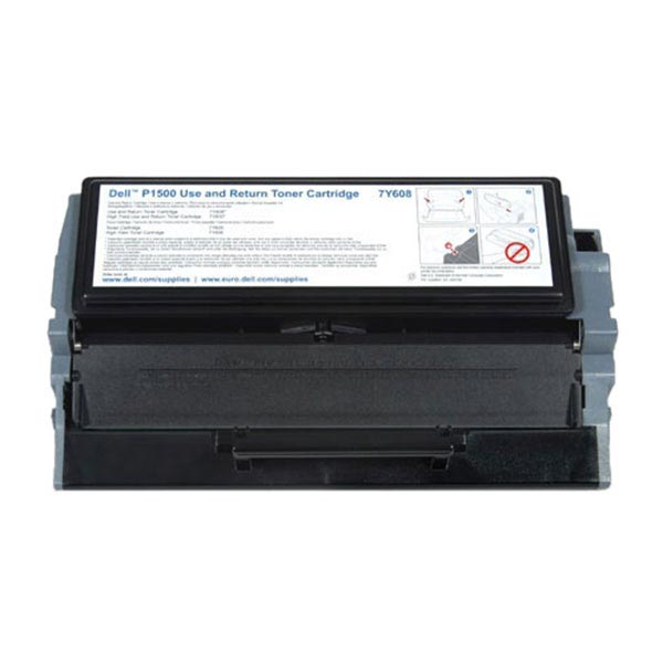 Dell 7Y608 Black Return Program Toner Cartridge