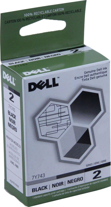 Dell 7Y743 Black Ink Cartridge