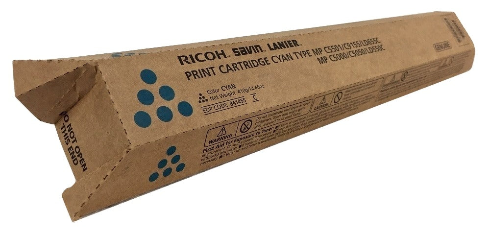 Ricoh 841455 Cyan Toner Cartridge
