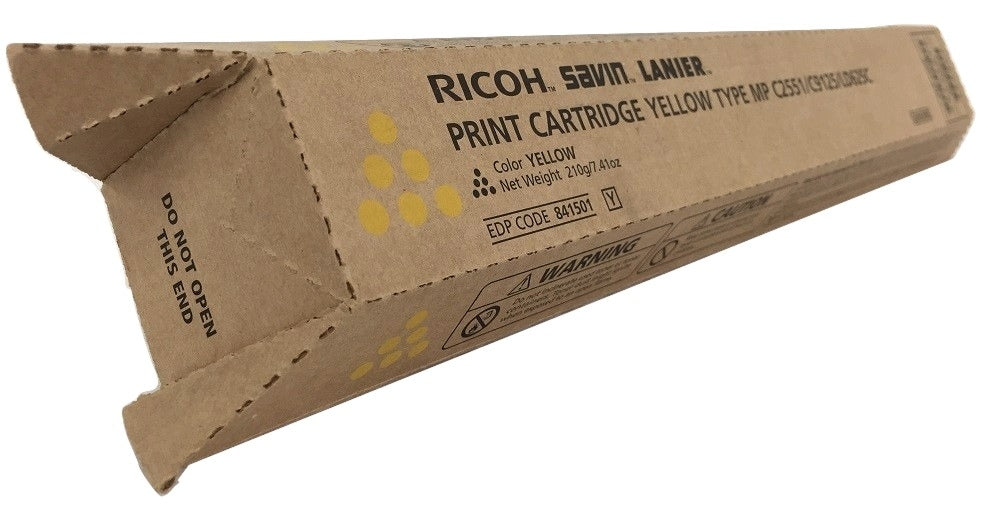 Ricoh 841501 Yellow High Yield Toner Cartridge