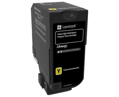 Lexmark 84C1HY0 Yellow High Yield Return Program Toner Cartridge