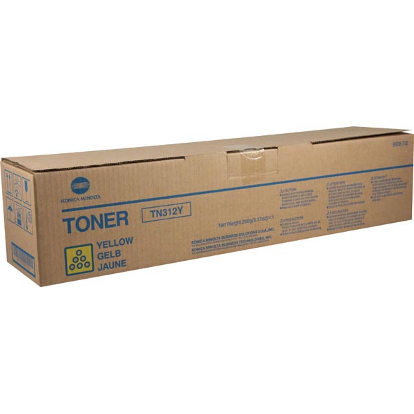Konica Minolta 8938-702 Yellow Toner Cartridge