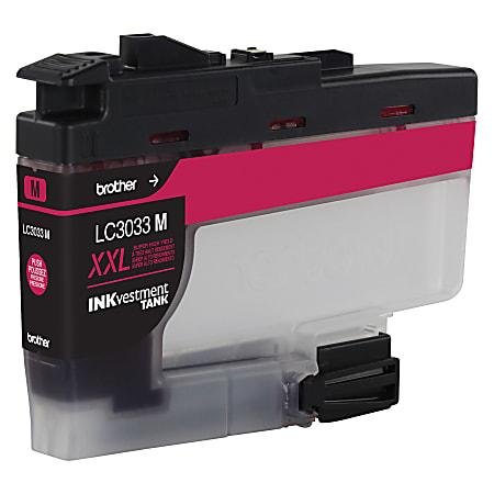 Brother LC3033M Magenta Super High-Yield INKvestment Tank Original Ink Cartridge