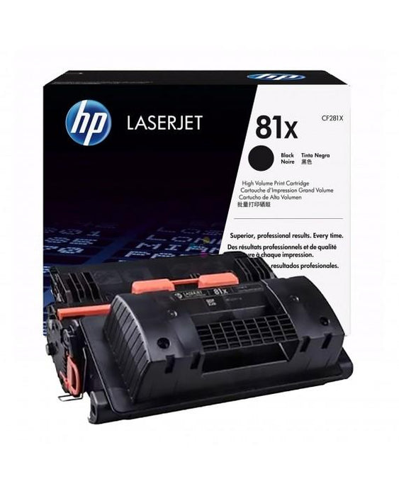 HP 81X CF281X Black High Yield Original LaserJet Toner Cartridge – 25,000 Pages