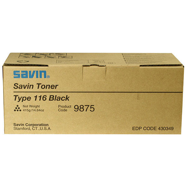 Savin 9875 Black Toner Cartridge