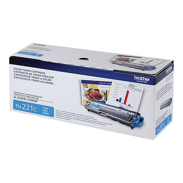 Brother TN-221C Cyan Toner Cartridge