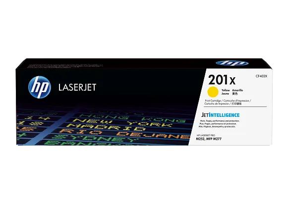 HP 201X CF402X Yellow High Yield Original LaserJet Toner Cartridge