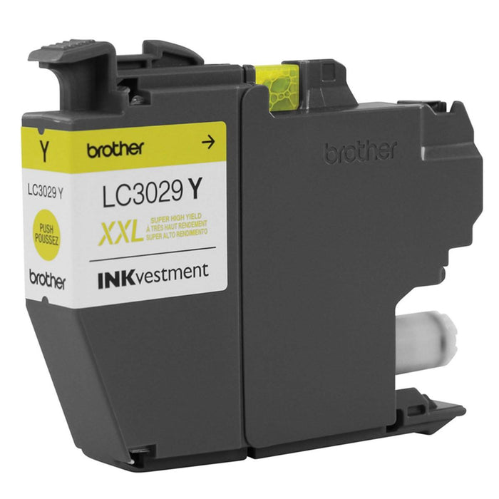 Brother LC3029Y Yellow Super High-Yield INKvestment Original Ink Cartridge