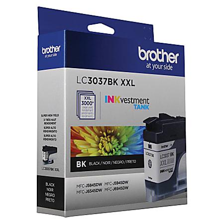 Brother LC3037BK Black Super High-Yield INKvestment Tank Original Ink Cartridge