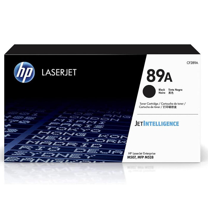 HP 89A CF289A Black Standard Yield Original LaserJet Toner Cartridge – 5,000 Pages