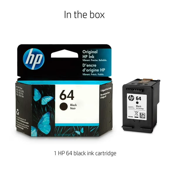 HP 64 N9J90AN Black Ink Cartridge