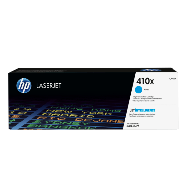 HP CF411X Cyan High Yield Toner Cartridge - HP410X