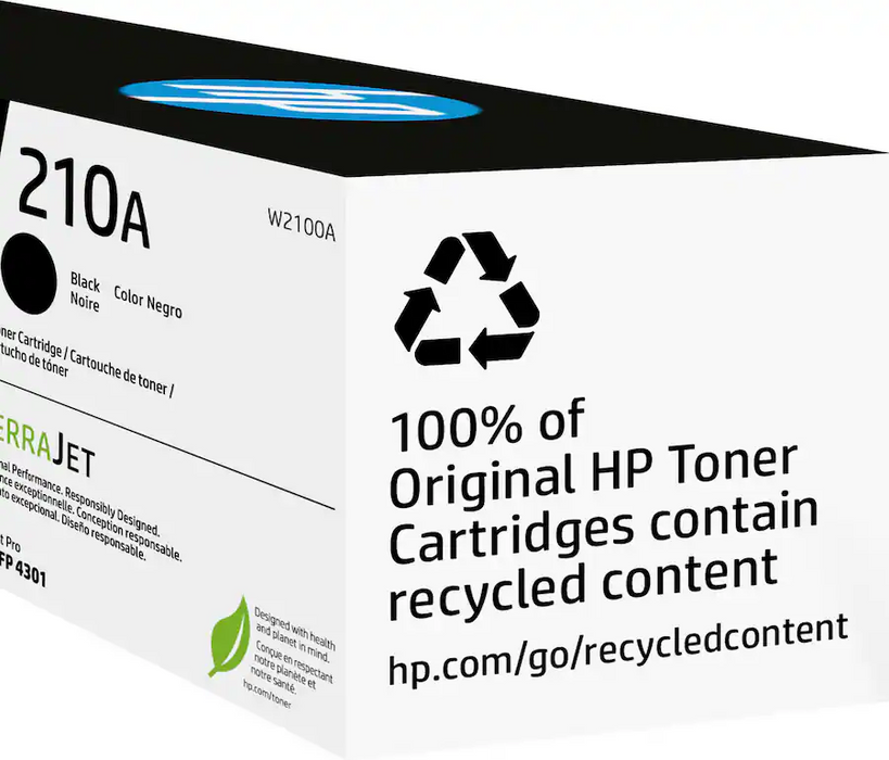 HP 210A W2100A Black Toner Cartridge