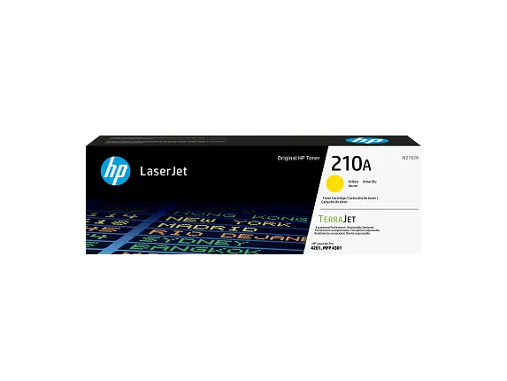 HP 210A W2102A Yellow Toner Cartridge