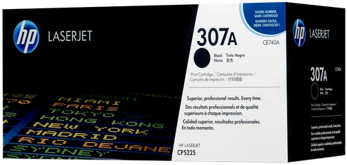 HP 307A CE740A Black Toner Cartridge